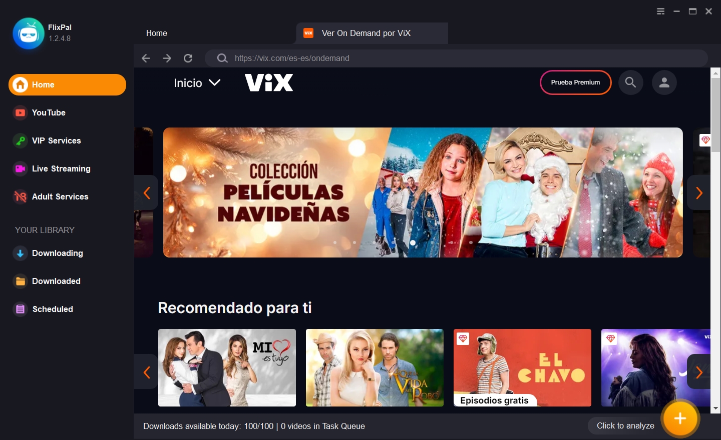 Locate the video you want to download.